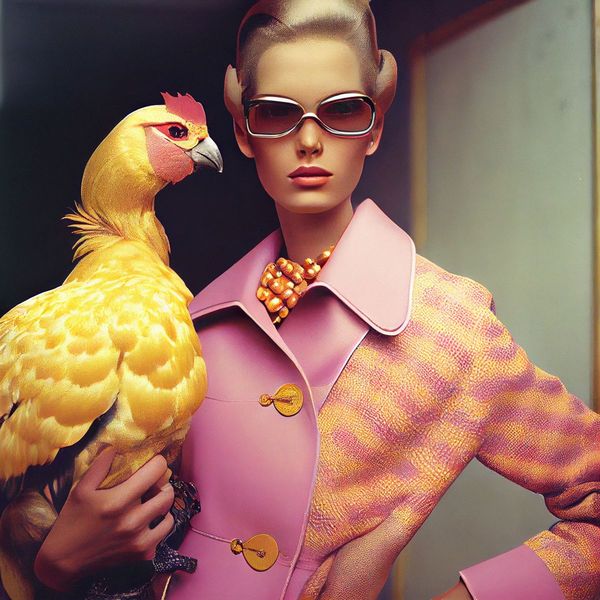 Vintage Chanel Chicken Midjourney AI.jpg